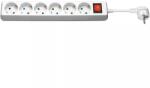 Goobay Prelungitor 1.5m 6xSchuko alb cu intrerupator 3500W Goobay (51288)