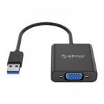 ORICO Cablu adaptor USB3.0 tata la VGA mama Orico UTV-BK negru 1920x1080P Windows (UTV-BK) - drumix