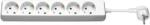 Goobay Prelungitor 1.5m 6x SCHUKO alb 3x1.5mm 16A 3500W Goobay (51296)