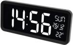 Somogyi Elektronic Ceas gigant de masa /perete cu LED cu termometru 37x16x3.9cm Home LTCJUMBO (LTCJUMBO)