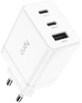 Cudy Incarcator retea Cudy CH67 2x USB-C PD CH67_EU V1.0 1x QC 18W GaN alb (CH67_EU V1.0) - drumix