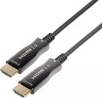 Well Cablu HDMI v2.0 cu fibra optica AOC HDMI tata - HDMI tata aurit 40m Well (CABLE-HDMI/HDMI/AOC-40-WL) - drumix