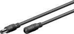 Goobay Cablu de extensie DC 5.5x2.1 mama-tata 2x0.5mm 5m 5A 120W negru Goobay 76671 (76671)