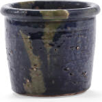 Serax Ghiveci Glazed Shades, 11 cm, albastru-verde (B5625026-607)