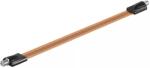 Goobay Cablu coaxial plat 0.5m cu conector F mama-mama Goobay (67246) - drumix