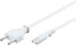 Goobay Cablu de alimentare cu 2-pin Euro 5m alb 2x0.75 mm2 cu priza C7 pentru aparate electronice 93988 Goobay (93988)
