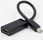 Well Cablu adaptor HDMI mama - mini Displayport tata 15cm Well (ADAPT-HDMIF/MDPM-0.15BK-WL) - drumix