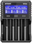 XTAR Incarcator Universal Smart XTAR VX4 Visible Mixer 1.2V 1.5V 3.2V 3.6V 3.7V (VX4 KIT) - drumix Incarcator baterii