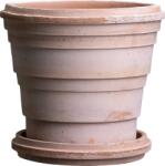 Bergs Potter Ghiveci Planet Saturn 16 cm roz cu suport (PLAR16S)
