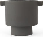 OYOY Ghiveci decorativ Inka Kana, 10, 5 cm, antracit (L10058)