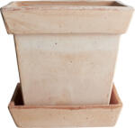 Bergs Potter Ghiveci Gaia 25 cm roz cu suport (GAIR25S)