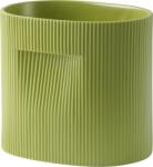 Muuto Mască de ghiveci Ridge 24 cm verde (RIDPLA24A03)