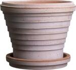 Bergs Potter Ghiveci Planet Neptune 21 cm roz cu suport (PLAR21S)