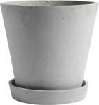 HAY Ghiveci Hay 21, 5 cm gri cu suport (AB394-A604-AB48)