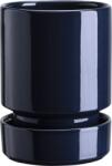 Bergs Potter Ghiveci cu farfurie Hoff, 12 cm, safir, glazurat (HOCSB12S)