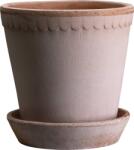 Bergs Potter Ghiveci Helena 21 cm roz cu suport (HR21S)