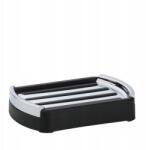 Kela Marta műanyag fekete szappantartó (24200)