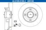 ATE Disc frana Peugeot 208 I, 2008 I ATE 24.0109-0188.2 (24.0109-0188.2)