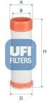 UFI Filtru aer UFI 27. H92.00 (27.H92.00) - fixbox