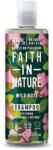 Faith in Nature Sampon natural reparator cu trandafir salbatic, 400 ml