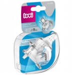 LOVI Dynamic, Tetina silicon, Cu flux mare, +9 luni, 2 bucati