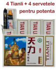 SANYE Tianli 10 ml* 4 flacoane + 4 servetele umede
