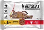 Eurocat Duo poultry & beef 4x85 g