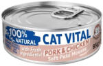 Cat Vital Soft Paté Mousse pork & chicken