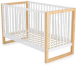 Cangaroo Sierra Babaágy 60×120 cm - Fehér/Natur - bebibolt - 57 990 Ft