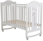 Cangaroo Sierra Babaágy 60×120 cm - Fehér/Natur - bebibolt - 72 990 Ft