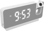 TOO DCP-444-W hőmérséklet kijelzéssel, ébresztő funkcióval projektoros digitális óra (TOO DCP-444-W) - bestbyte