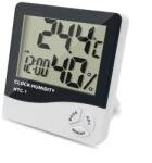 TOO WS-201-W hőmérséklet és páratartalom kijelzéssel fehér időjárás állomás (TOO WS-201-W) - officedepot