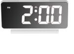 TOO DC-222-W hőmérséklet kijelzéssel, ébresztő funkcióval fehér digitális óra (TOO DC-222-W) - officedepot
