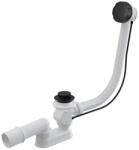 Niagara Wellness NORMAL black kád lefolyó és túlfolyó-fém (57)