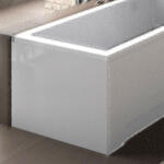 Besco Egyenes kád oldallap - fehér 70x55 (170) Modern, Optima, Aria, Shea, Majka nova, Bona
