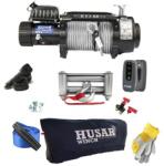 Husar Winch Troliu Husar Winch 18000lbs (8164kg) 12V cablu de oțel