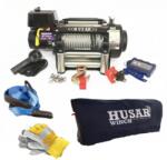 Husar Winch Troliu Husar Winch 18000lbs (8172kg) 24V Cablu de oțel 25.5m