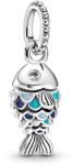 PANDORA 799428C01 Kék pikkelyes hal függő charm (Ag925/1000, 2, 8g)