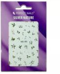Perfect Nails Körömmatrica - Silver Nature