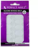 Perfect Nails szilikon mosolyvonal sablon - 12db- Orosz Extrém Francia
