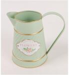  Bádog kiöntő felirattal, zöld