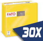 FATO Sztár szalvéta 2 rétegű 38x38cm citromsárga 40 szál/csomag (30 csomag) (82991300-KARTON)