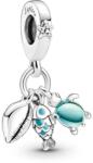 PANDORA Moments 791697C01 Hal, tengeri teknős és kagyló tripla függő charm (Ag 925/1000, 2, 39 g)