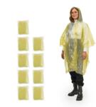 Relaxdays Set de 10 poncho-uri de ploaie de unică folosință Relaxdays (10080831)