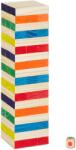 Relaxdays Turnul de lemn colorat și instabil Relaxdays (10099694)
