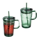 Relaxdays Pahare Relaxdays, set de 2, cu mânere (10095924) Pahar