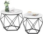 Relaxdays Set de 2 măsuțe de cafea (10142892) Masa de cafea