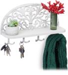 Relaxdays Cuier de haine de perete Relaxdays cu raft (10051483)