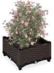 Relaxdays Ghivece Relaxdays cu aspect de ratan (10115788)