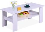 Relaxdays Masă de cafea Relaxdays cu raft inferior (10129434) Masa de cafea